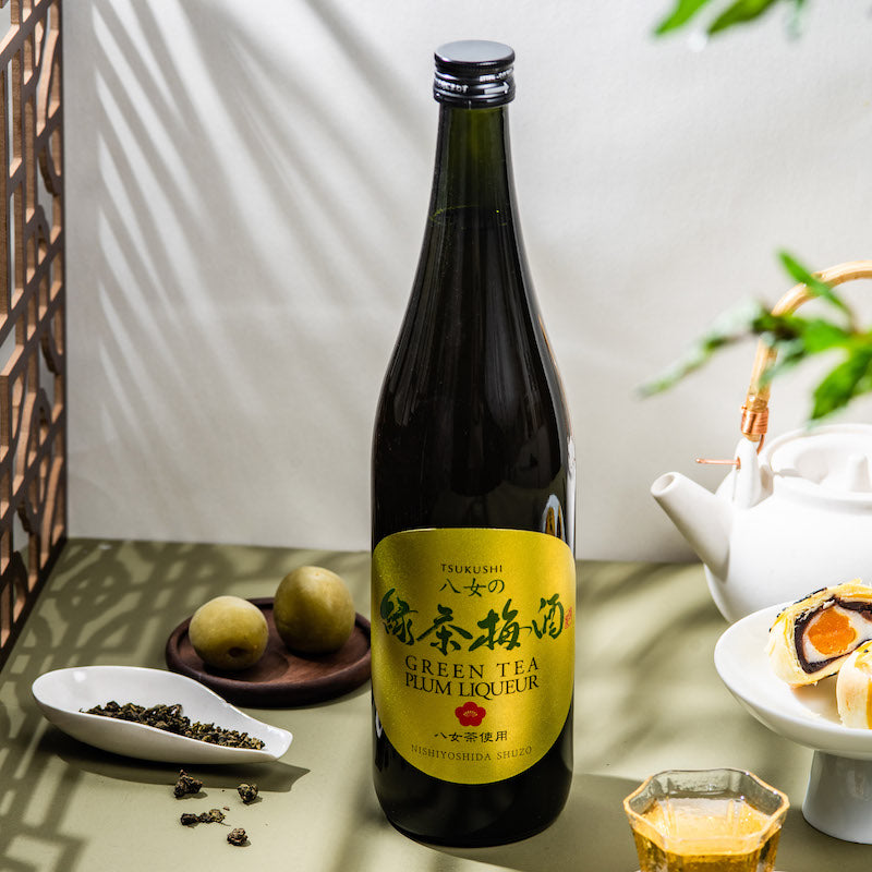 八女 綠茶梅酒 Tsukushi Green Tea Plum Liqueur 720ml
