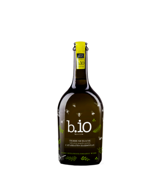 B.io Bpuntoio Catarratto Chardonnay organic wine