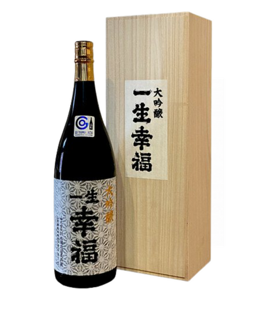 現貨 一生幸福 大吟釀 木盒裝 SUZUKI ISSHOKOUFUKU DAIGINJO 1800ml