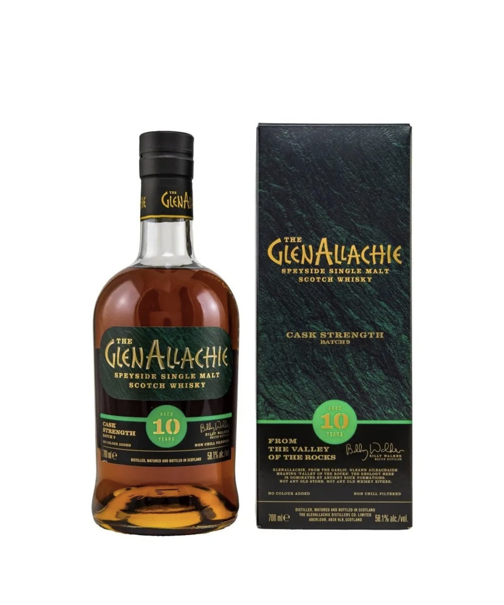 GlenAllachie 10 years old batch 9 cask strength