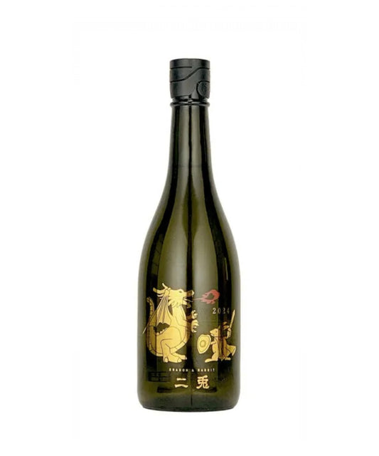 二兔 龍年 干支Label 純米吟釀 萬歲五十五