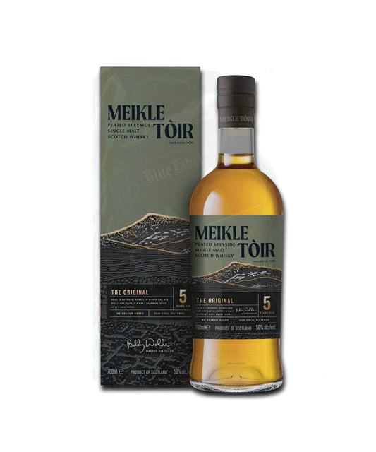Meikle Toir the Original 5Year Old Peated Speyside Single Malt Whisky