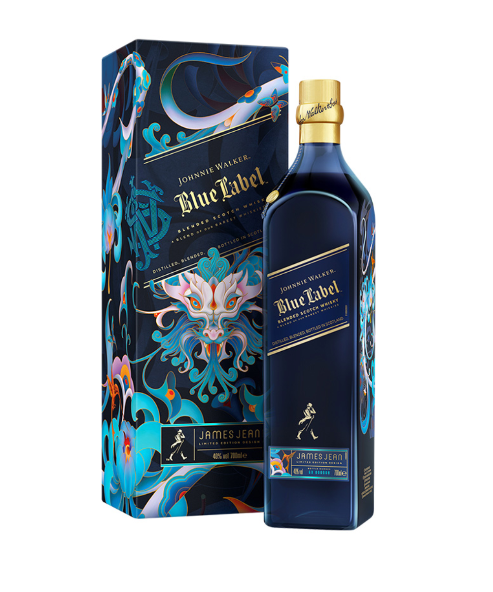 Johnnie Walker Blue Label Year of the dragon Limited Edition 藍牌龍年限量版威士忌