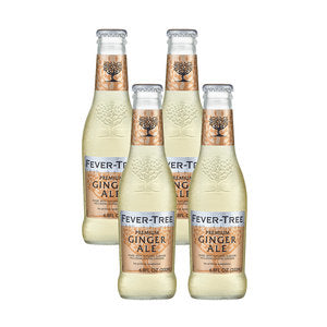 Fever Tree Ginger Ale 200ml 4 or 24 Bottle Pack