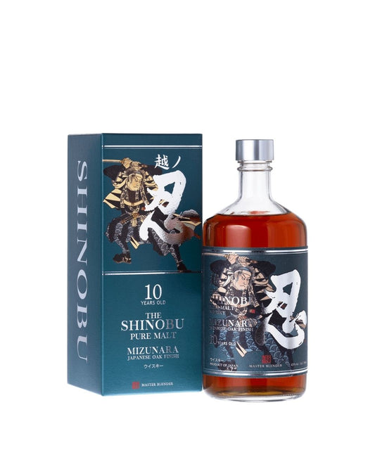 日本忍10年純麥威士忌 Shinobu Pure Malt Whisky 10 Years Old
