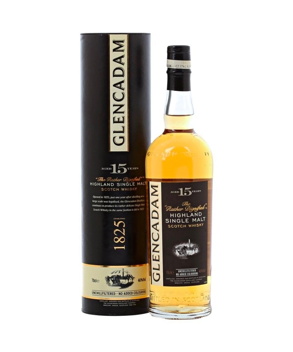 Glencadam Highland Single Malt Scotch Whisky 15 Year Old