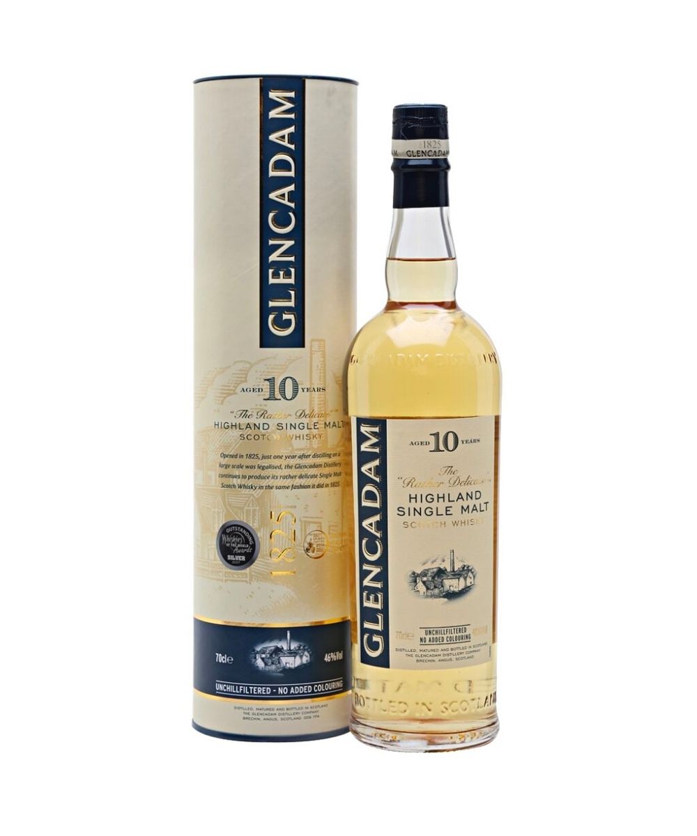 Glencadam Highland Single Malt Scotch Whisky 10 Year Old