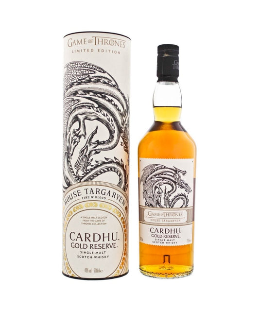 Cardhu Gold Reserve Single Malt Game Of Thrones Targaryen 權力遊戲 龍族 特別版