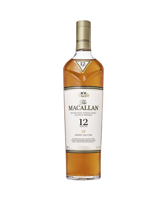 The Macallan 12 Year Old Sherry Oak Cask Highland Single Malt Scotch Whisky
