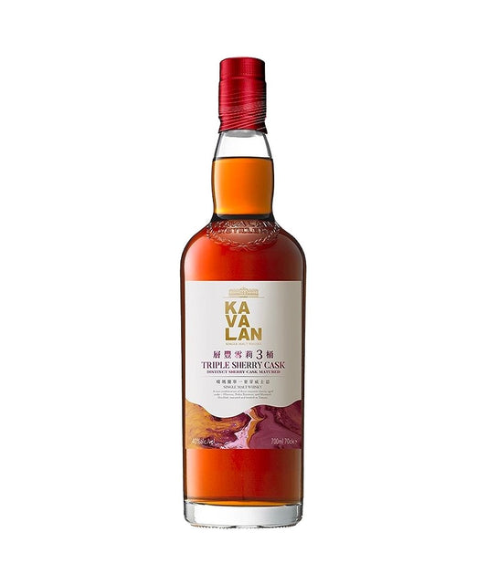 噶瑪蘭層豐雪莉3桶 單一麥芽威士忌 Kavalan Triple Sherry Cask
Single Malt Whisky