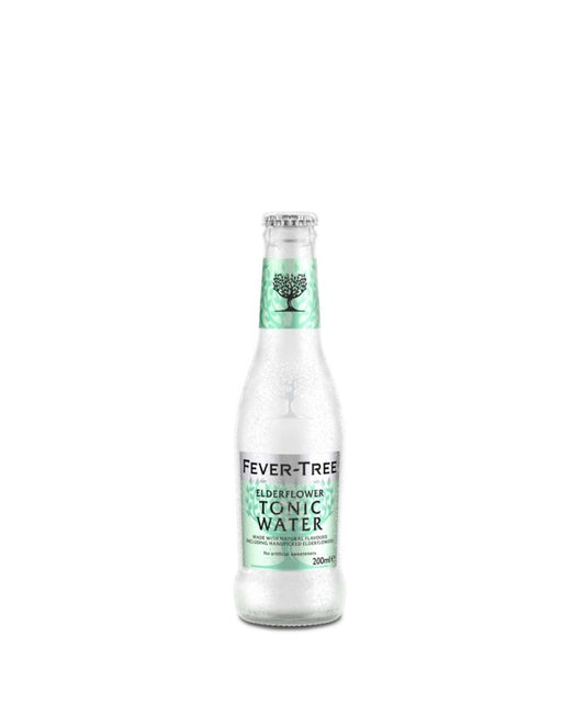 Fever Tree Elderflower Tonic 200ml 4 or 24 Bottle Pack