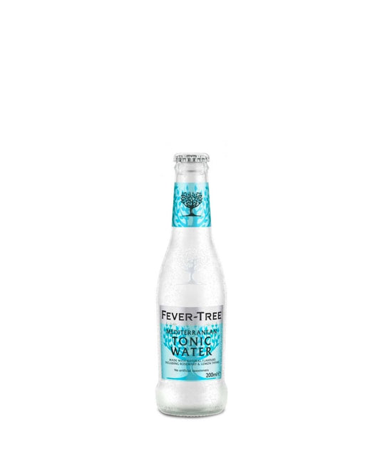 Fever Tree Mediterranean Tonic 200ml 4 or 24 Bottle Pack