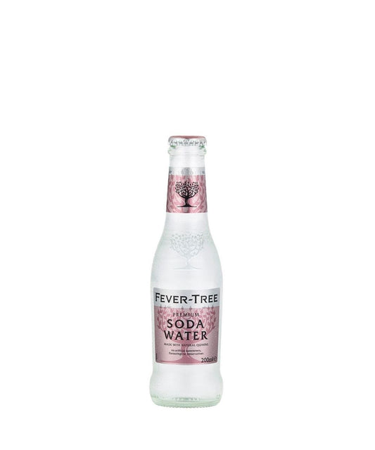 Fever Tree Soda Water - 200ml x 4 Bottle Pack