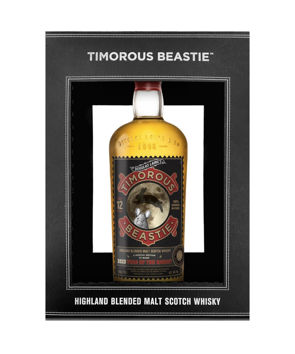Douglas Laing's Timorous Beastle 12 Years Highland Malt Scotch Whisky Year of Rabbit 兔年特別版