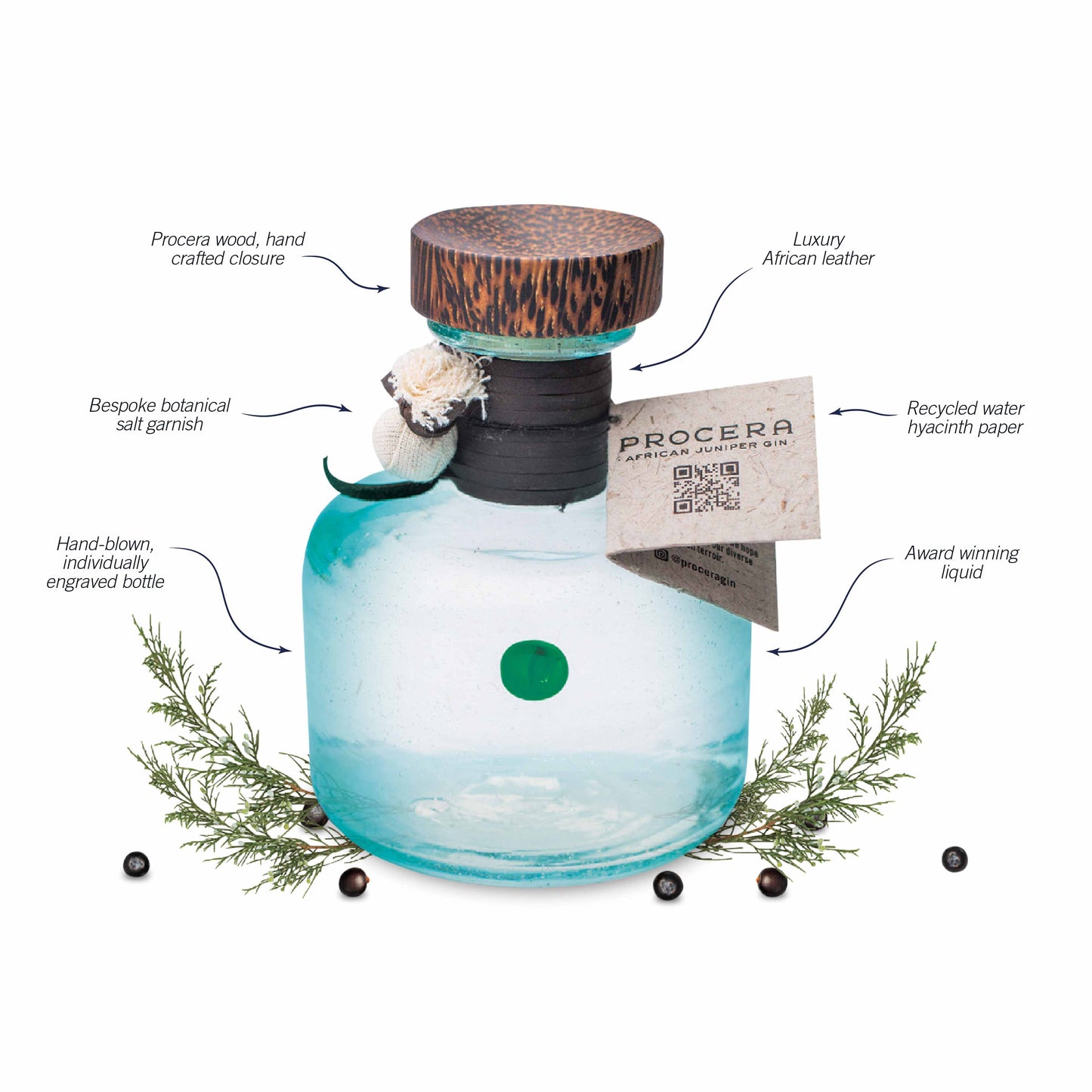 Procera African Juniper Gin (Green)